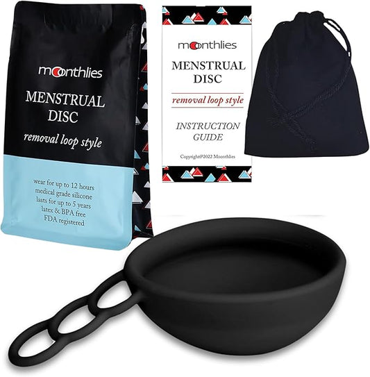 MOONTHLIES Reusable Menstrual Disc (2 Large,