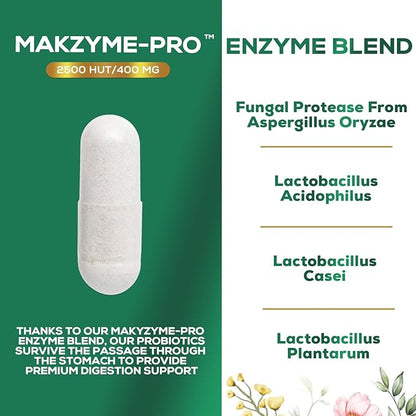 Digestive Enzymes with Probiotics 120 Capsules