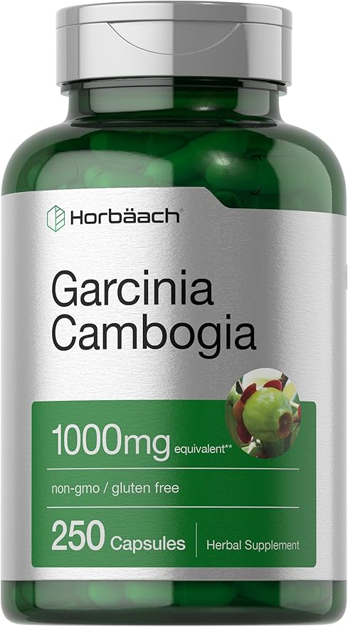 Horbaach Garcinia Cambogia Pills 1000mg | 250 Capsules