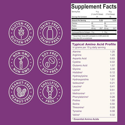 Live Conscious Collagen Peptides Powder 16oz