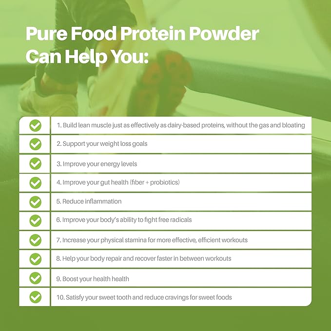 Plant Based Protein Powder with Probiotics