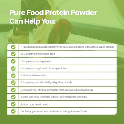 Plant Based Protein Powder with Probiotics