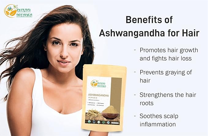 Organic Ashwagandha Root Powder Withania Somnifera 5.3 oz
