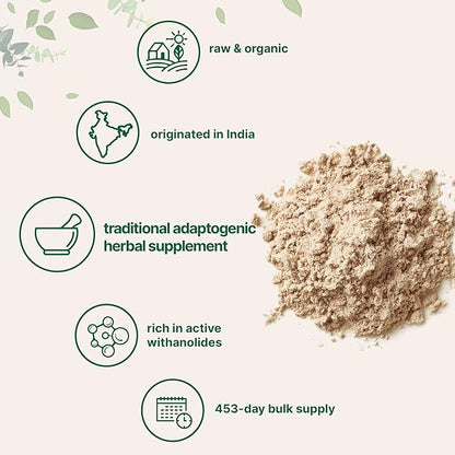 Micro Ingredients Organic Ashwagandha Root Powder 2 Pound,