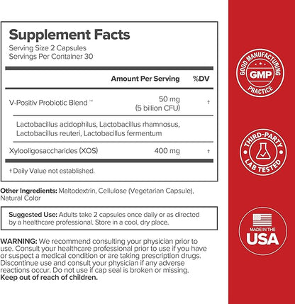 URO Vaginal Probiotics for Women pH 60 Count 1)