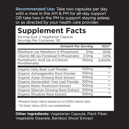 Livingood Daily De-Stress Relief Supplement, 60