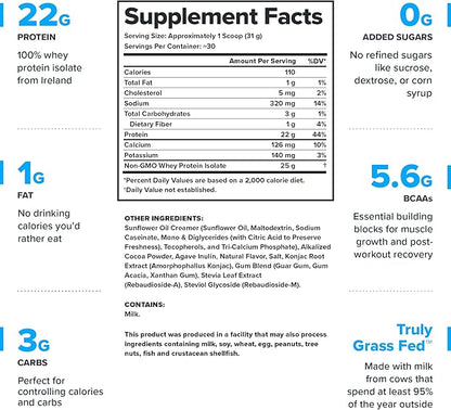 Legion Whey+ Whey Isolate Protein Powder 30 Servings