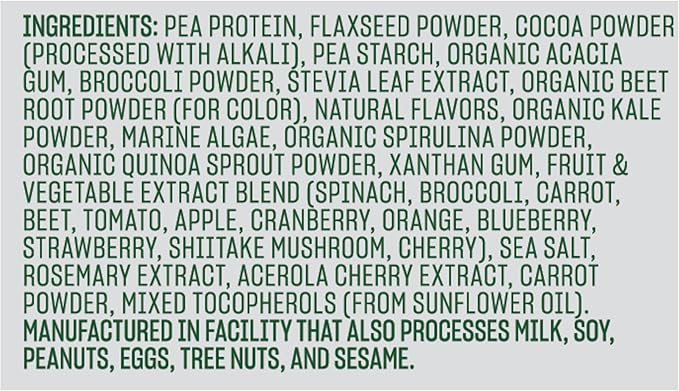 Vega Essentials Plant Based Protein Powder, Chocolate 2.4 lbs