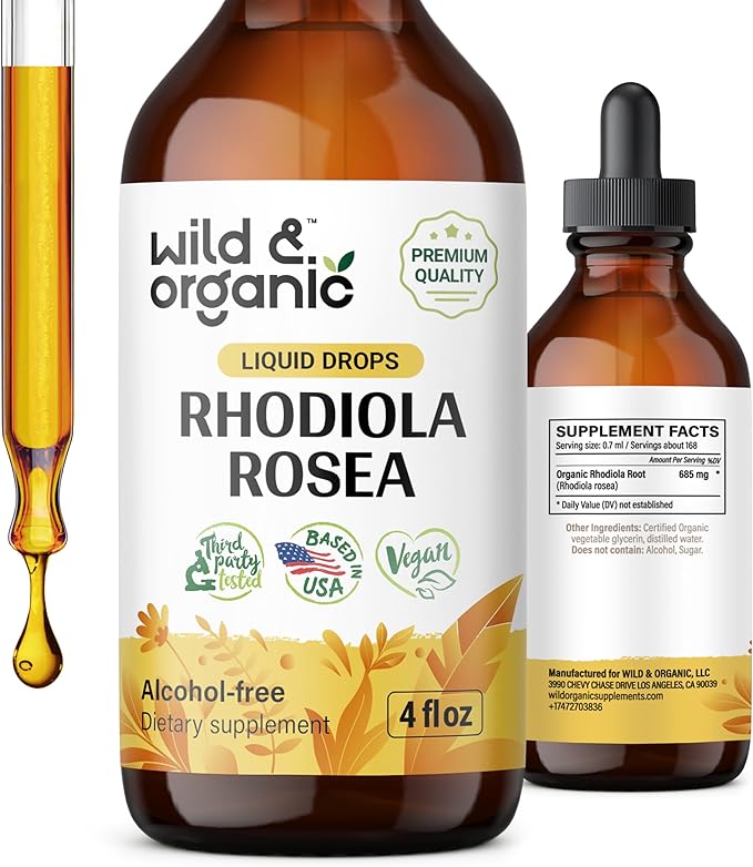Rhodiola Rosea Tincture 4 fl