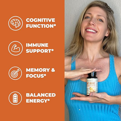 Lions Mane Supplement Capsules 60 High