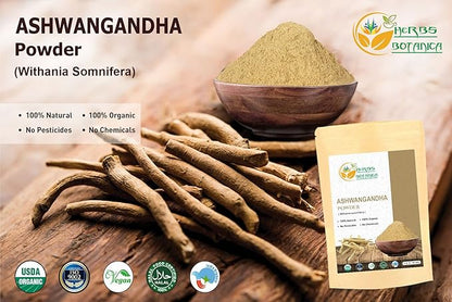 Organic Ashwagandha Root Powder Withania Somnifera 5.3 oz