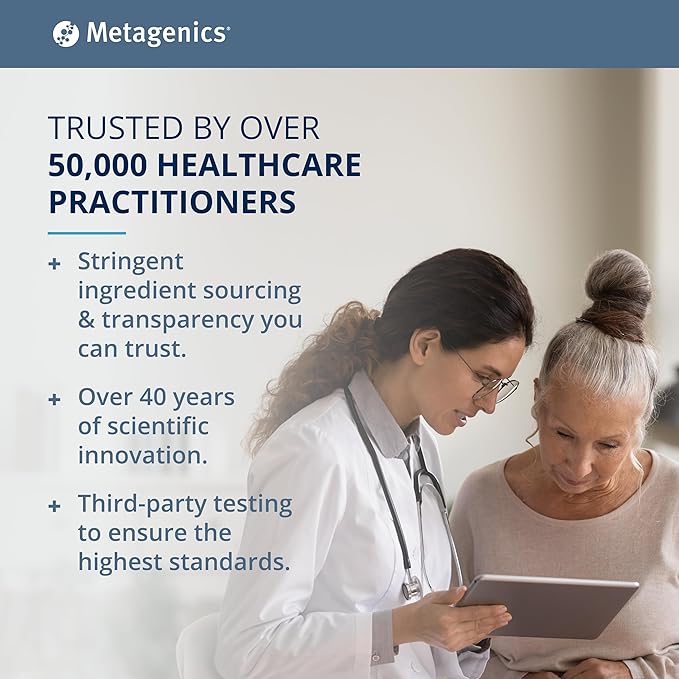 Metagenics OmegaGenics Fish Oil EPA-DHA 1000 Omega-3 Fish 120 Softgels