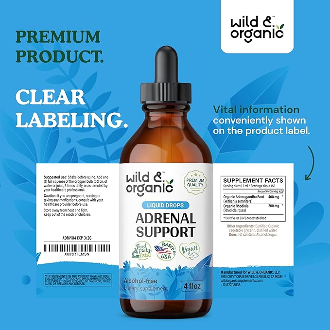 Adrenal Health Daily Support 4 Fl.