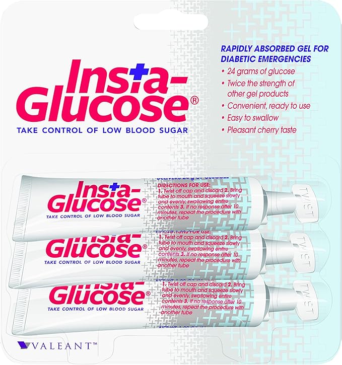 Insta-Glucose Liquid Diet Supplement, 1.09 0z, 3 Count