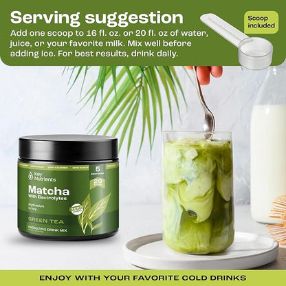KEY NUTRIENTS Matcha Powder - Unsweetened Matcha Powder - Matcha Green Tea Powder - Matcha Tea - Matcha Green Tea - Matcha Powder Unsweetened - Matcha Tea Powder - Sodium Green Tea Matcha Powder