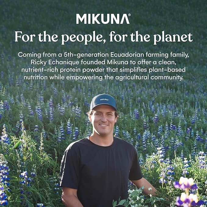 Mikuna Vegan Protein Powder (Unflavored, 15 Servings)