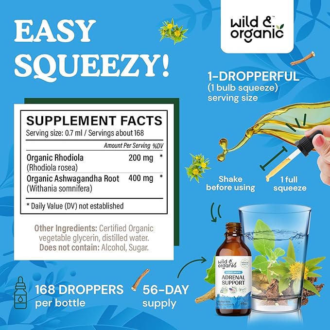 Adrenal Health Daily Support 4 Fl.
