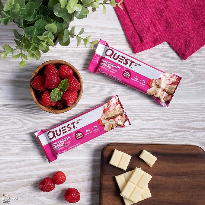 Quest Nutrition Fruit Flavored Variety Pack Protein Bars, High Protein, Low Carb, Gluten Free, Keto Friendly, 12 Count